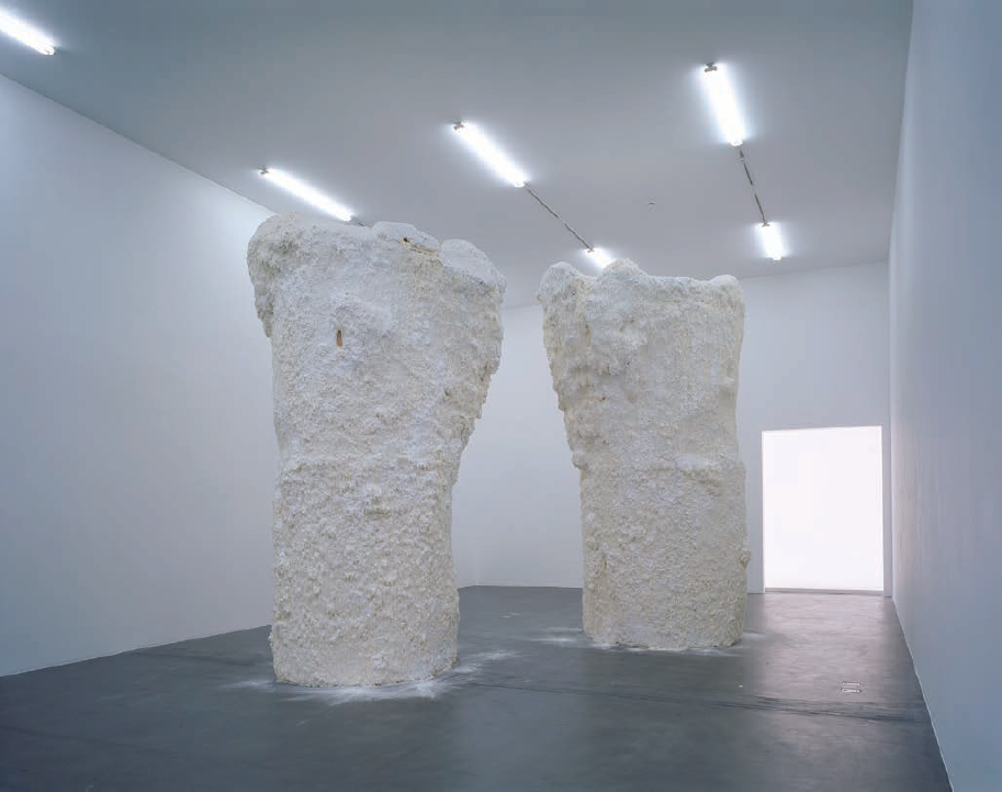 Installation view, Untitled (Chocolate Mountains) at Kunsthalle Zürich, 2006. Courtesy of the artist.