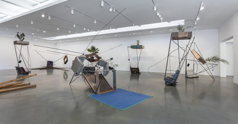 Abraham Cruzvillegas, (Installation view of Abraham Cruzvillegas, Autoconcanción at Regen Projects, Los Angeles. September 17 - October 22, 2016. Photo: Brian Forrest. Courtesy Regen Projects, Los Angeles